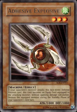 Adhesive Explosive - Rare SOI-EN011 - NM - YuGiOh - Image 1