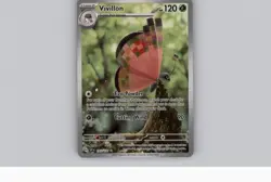 Pokemon TCG Vivillon Illustration Rare Card 193/191 Sv08 - Image 1
