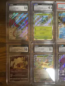 Graded Pokemon Card Lot 10 Slabs Pictured PSA & CGC - Image 2