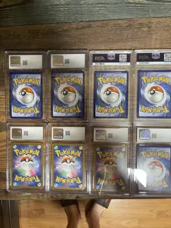 Graded Pokemon Card Lot 10 Slabs Pictured PSA & CGC - Image 4