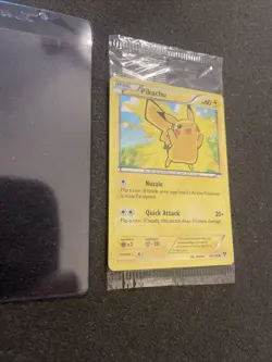 Pokemon Card - Pikachu XY 42/146 - Holo - Movie Promo - Factory Sealed - Image 4