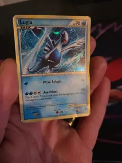 Pokemon TCG Lugia HGSS02 Promo Holo Basic Card Heartgold & Soulsilver 2010 - Image 1