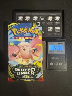 Pokemon Perfect Order Booster Pack (22.67g) 🔥 Blissey Artwork - 10 Card Pack - Image 1