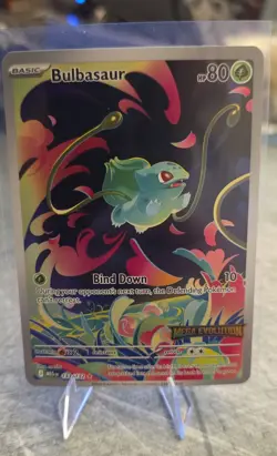 Bulbasaur - (Mega Evolution Stamped) 133/132 Miscellaneous Cards & Products Holo - Image 1