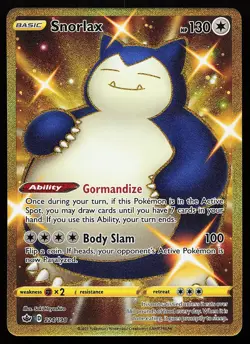 Snorlax 224/198 Secret Rare Chilling Reign Pokemon Card - Image 1