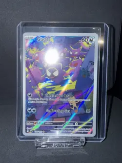 Pokemon TCG Gastly Illustration Rare IR Holo Card - 177/162 - Image 2