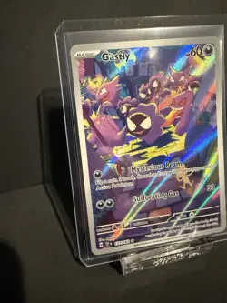 Pokemon TCG Gastly Illustration Rare IR Holo Card - 177/162 - Image 3