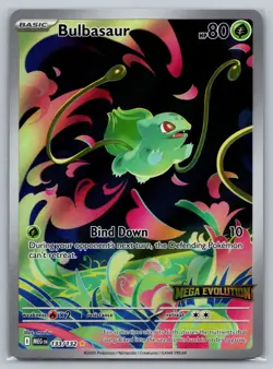 Bulbasaur - (Mega Evolution Stamped) 133/132 Miscellaneous Cards & Products Holo - Image 1