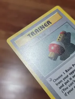 LP* Pokemon Cards: Base Set 1st Edition Uncommon: Pokemon Flute 86/102 Trainer - Image 2
