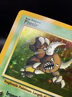 Pinsir 9/64 Jungle Holo Rare - No Symbol Error - Vintage WOTC Pokemon Card - Image 3