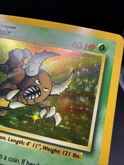 Pinsir 9/64 Jungle Holo Rare - No Symbol Error - Vintage WOTC Pokemon Card - Image 4
