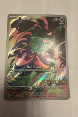 Bulbasaur - (Mega Evolution Stamped) 133/132 Miscellaneous Cards & Products Holo - Image 1