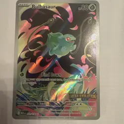 Bulbasaur - (Mega Evolution Stamped) 133/132 Miscellaneous Cards & Products Holo - Image 3