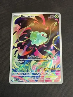 Bulbasaur - (Mega Evolution Stamped) 133/132 Miscellaneous Cards & Products Holo - Image 1