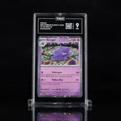 Pokemon Gengar 151 094/165 Cosmos Holo TAG 9 Graded Card from Mini Tin - Image 1
