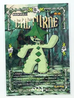 Pokemon Cracked Ice Holo-Prisma Trick or Treat Cards- CACTURNE #024 - Image 1