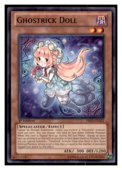 Yugioh Ghostrick Doll #PRIO-EN022 Primal Origin LP - Image 1