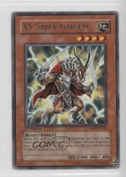XX-Saber Garsem (Rare) 1st Ed. YuGiOh Absolute Powerforce #ABPF-EN026 2010 READ - Image 1