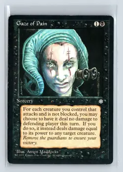 GAZE OF PAIN - MTG Magic the Gathering Card - Ice Age - Common - Image 1