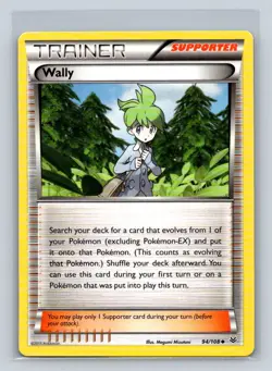 Wally #94/108 XY: Roaring Skies Uncommon - Pokemon Card D34 - Image 1