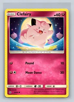 Clefairy (39) #39/68 Hidden Fates Common - Pokemon Card D32 - Image 1
