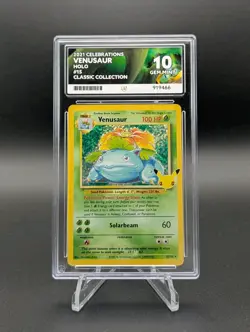 Pokemon Venusaur ACE 10 015/102 Celebrations Classic Collection GEM MINT - Image 1