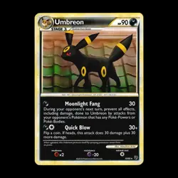 Umbreon 010/090 Deck Exclusives Rare Pokemon TCG LP - Image 1