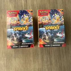 Pokemon TCG 2 Surging Sparks Booster Bundles Factory Sealed US Shipping - Image 1