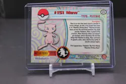 Pokemon Topps 2000 Pokemon Mew #151 TV Animation Series 3 Blue Label Non-Holo - Image 2