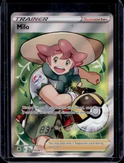 2022 Pokemon SWSH Astral Radiance Milo Trainer Gallery #TG27/TG30 - Image 1