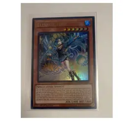 Yu-Gi-Oh! TCG Elfnote Tinia 1st Edition Effect Holo ATK 2400 DEF 1800 English - Image 1