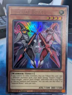 YuGiOh! Imperial Bower KICO-EN003 Ultra Rare 1st Ed - Image 1