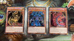 Hamon, Raviel & Uria Secret Rare Sacred Beast Set SGX3-ENG01-3 YuGiOh - Image 1