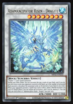 Adamancipator Risen - Dragite - MP21-EN232 - Ultra Rare - 1st Edition Yugioh - Image 1