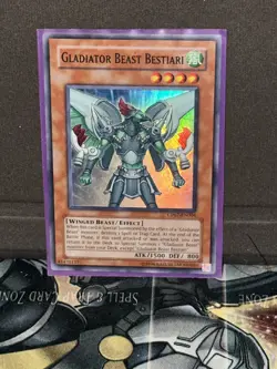 Gladiator Beast Bestiari CP07-EN004 Super Rare LP yugioh - Image 1