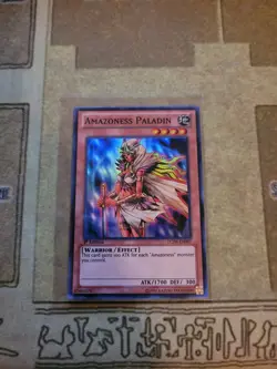 YUGIOH AMAZONESS PALADIN LCJW-EN087 SUPER 1ST ED NM - Image 1