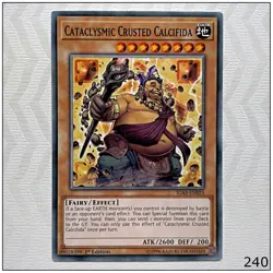 Cataclysmic Crusted Calcifida - IGAS-EN025 - Common 1st Edition Yugioh - Image 1