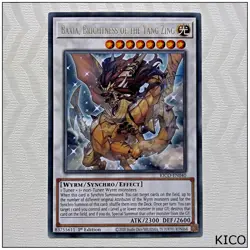 Baxia, Brightness of the Yang Zing - KICO-EN040 - Rare 1st Edition Yugioh - Image 1