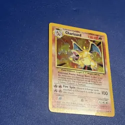 Pokemon TCG Charizard Base Set Holo Unlimited Rare Card 4/102 Lightly Played🔥 - Image 2