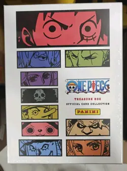 One Piece x PANINI Treasure Box Card Collection Sealed - In Hand - US SELLER - Image 1