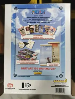 One Piece x PANINI Treasure Box Card Collection Sealed - In Hand - US SELLER - Image 2