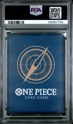 2024 ONE PIECE OP07-500 YEARS IN THE FUTURE TREASURE RARE TRAFALGAR LAW PSA 10 - Image 2