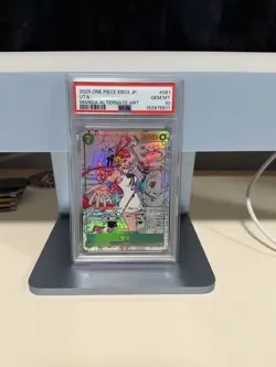 2025 One Piece EB03 Japanese #061 Uta Manga Alternate Art PSA 10 GEM MINT - Image 1