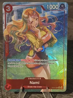 Nami (Parallel) ST21-009 Starter Deck EX: Gear 5 Foil - Image 1