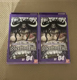 2x One Piece TCG Starter Deck 4: Animal Kingdom Pirates (ST-04) SEALED ENGLISH - Image 1