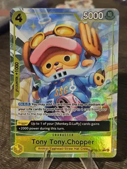 ONE PIECE STARTER DECK 29 TONY TONY.CHOPPER ST29-007 PROMO ENGLISH TCG - Image 1
