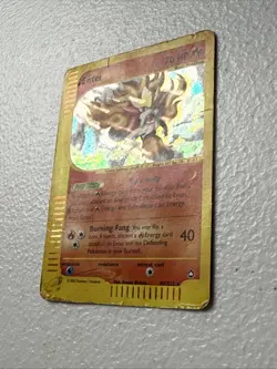 Entei H8/H32 Pokemon Aquapolis Holo Rare Card English Edition - Image 2