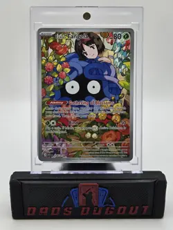 Erika's Tangela Pokemon TCG Full Art Holo Card 218/217 Ability 80 HP - MINT - Image 1