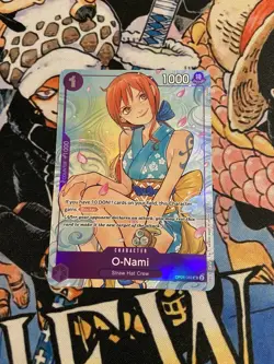 O-Nami (Illustration Box Vol.1) OP05-062 One Piece Promotion Cards Foil - Image 1