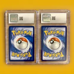 Two Graded Pokemon Cards. Riolu And Kingdra. CGC Graded 8 And 9. - Image 2